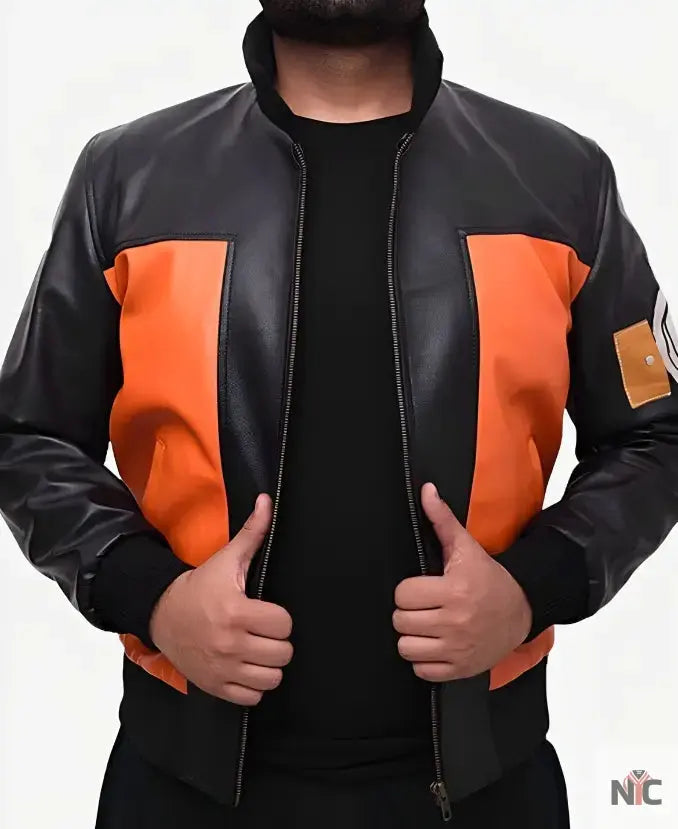Naruto Shippuden Uzumaki Jacket - Clanton Jacket