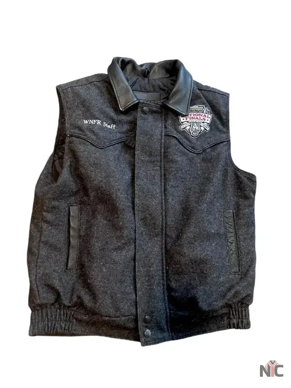 National Finals Rodeo 2009 Vintage WNFR Staff Vest Clanton Jacket