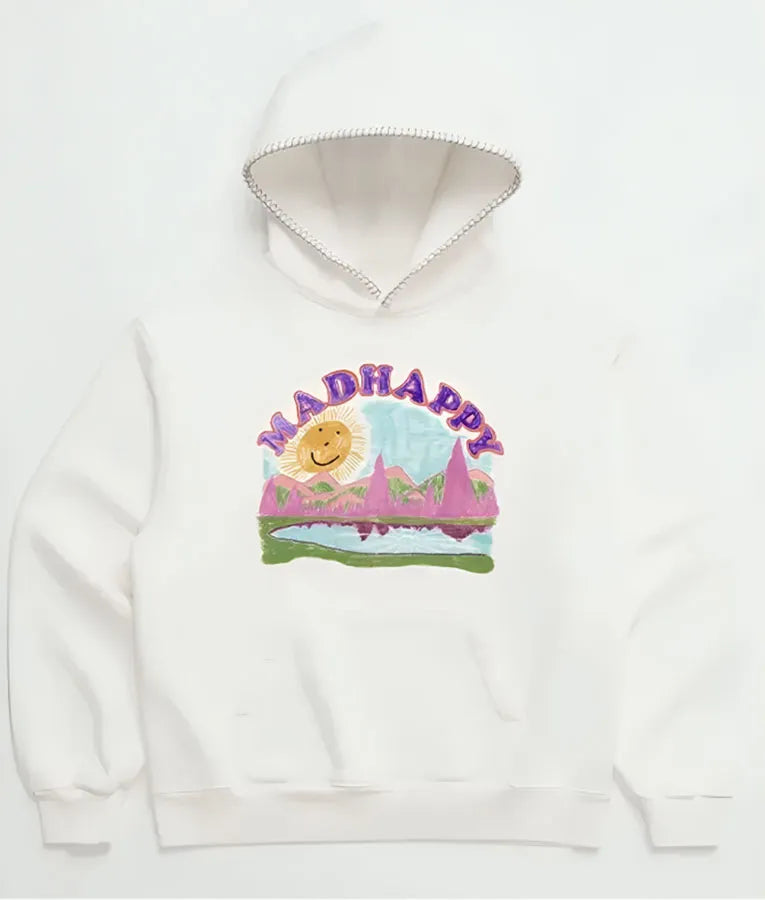 Natural Wonder White Hoodie