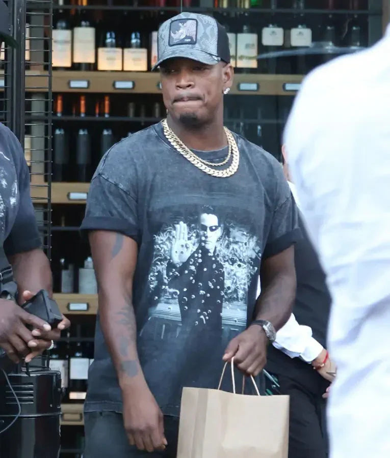 Ne-Yo Beverly Hills 2025 Graphics Print T-shirt USA Jackets