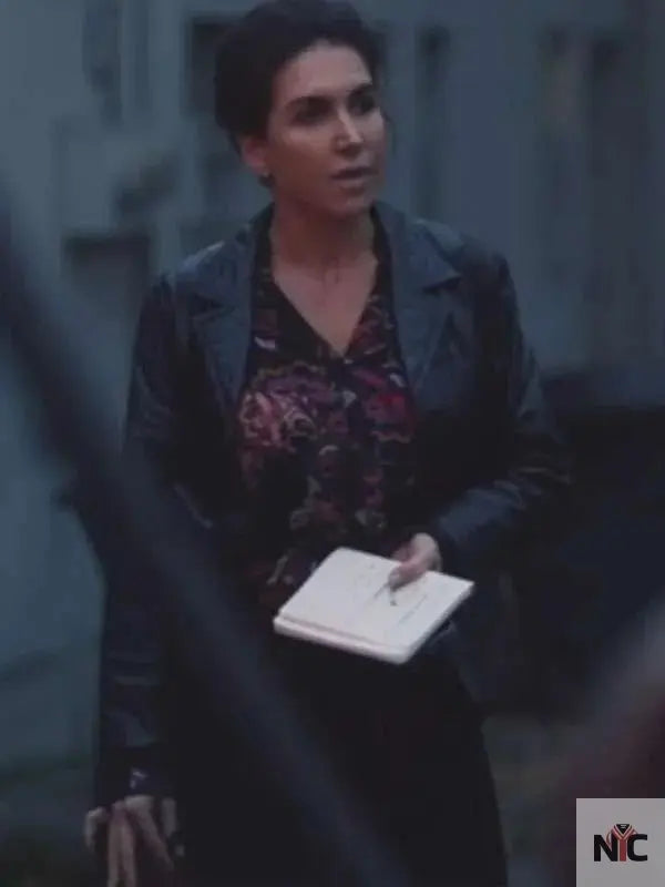 Neighborhood Watch Cecile Cubiló Leather Jacket Clanton Jacket