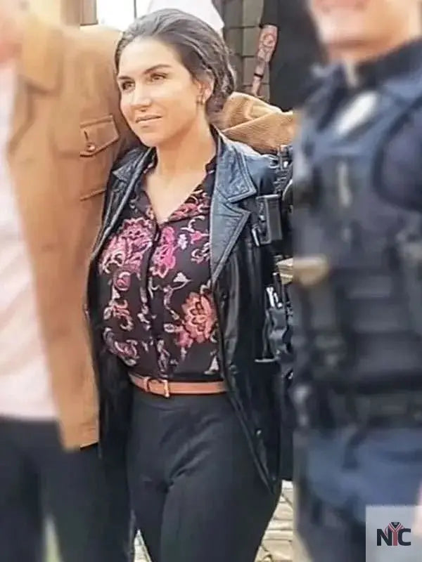 Neighborhood Watch Cecile Cubiló Leather Jacket Clanton Jacket