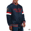 New Orleans Pelicans Home Game Navy Jacket Clanton Jacket