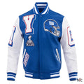 New York Giants Mashup Varsity Jacket Clanton Jacket