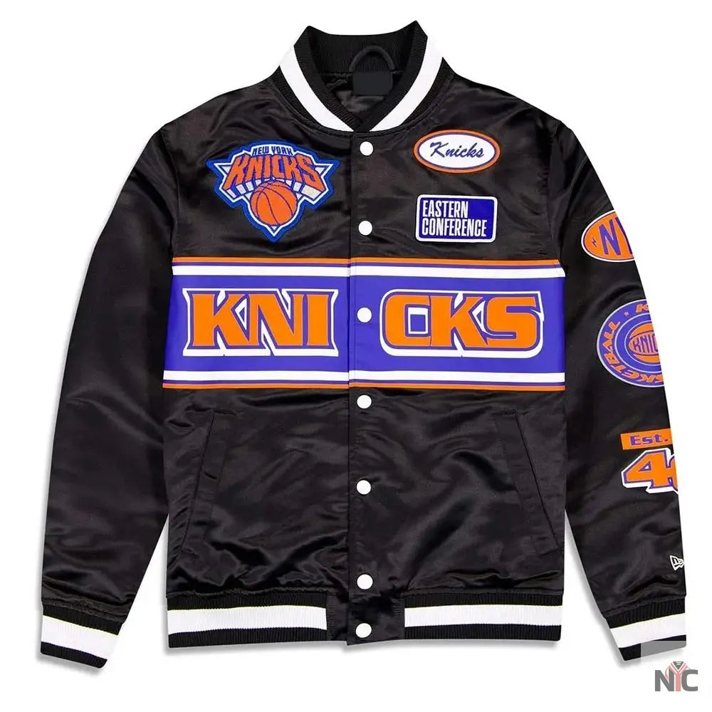 New York Knicks Rally Drive 2024 Jacket Clanton Jacket