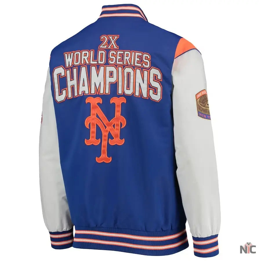 New York Mets World Series Champions Jacket Clanton Jacket