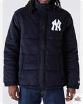 New York Yankees MLB Navy Puffer Jacket Clanton Jacket
