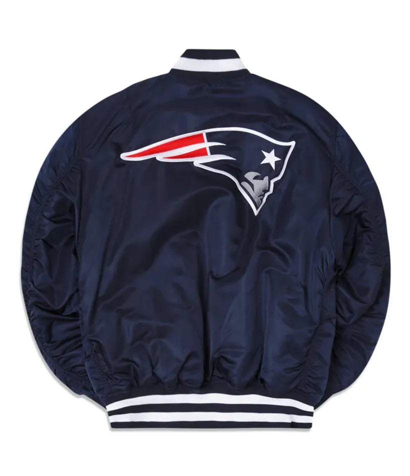 New England Patriots Alpha Industries Bomber Jacket