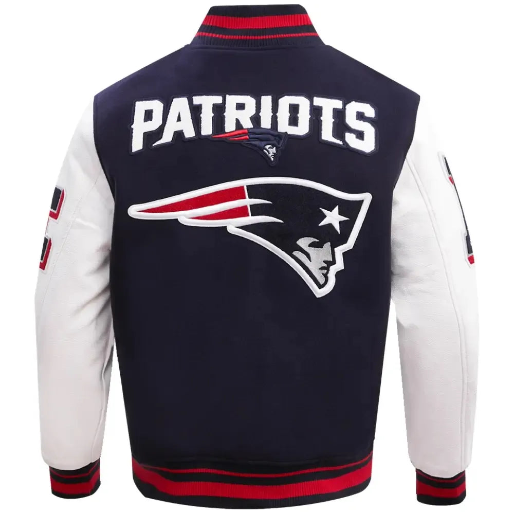 New England Patriots Mashup Varsity Jacket