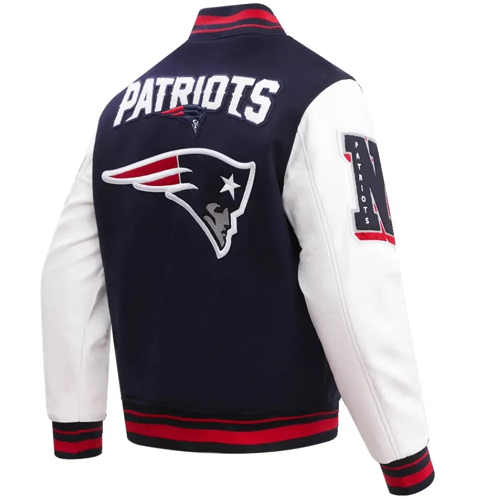 New England Patriots Mashup Varsity Jacket