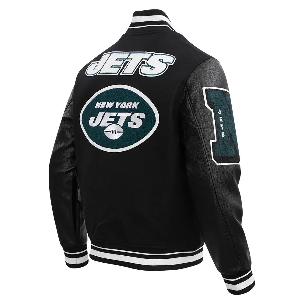 New York Jets Mashup Varsity Jacket