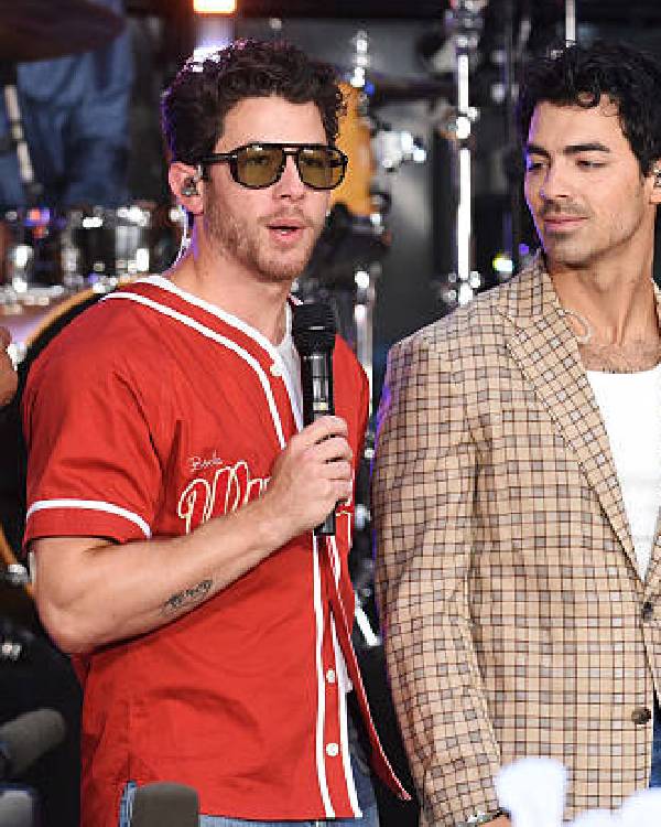 Nick Jonas of Jonas Brothers Performance NBC Today Jersey Clanton Jacket