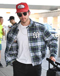 Nick Jonas NYC Plaid Jacket Clanton Jacket