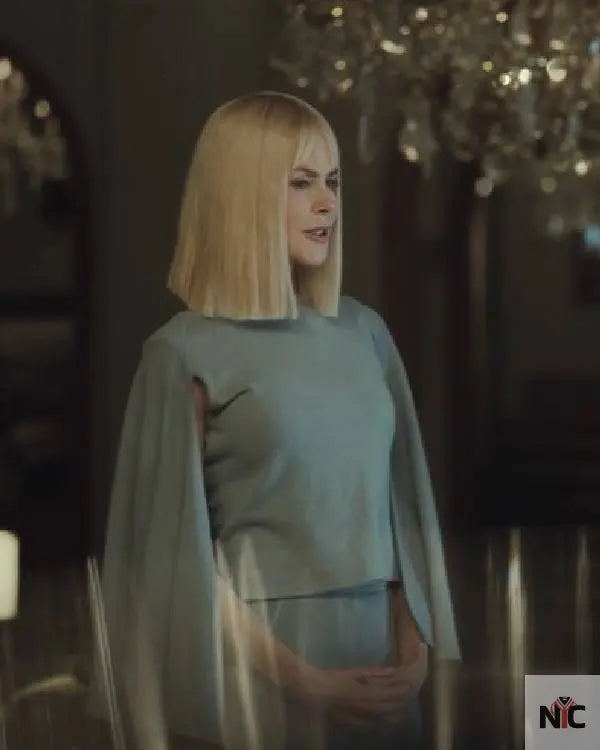 Nine Perfect Strangers Nicole Kidman Cape Top Clanton Jacket