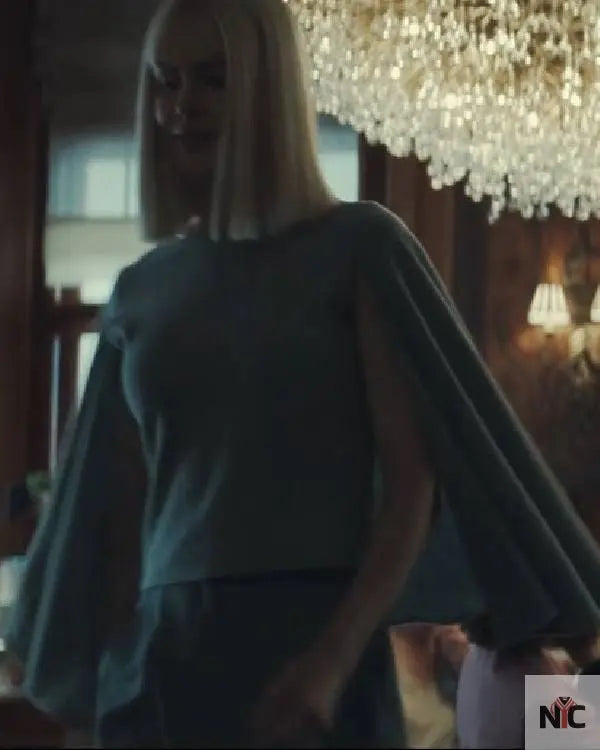 Nine Perfect Strangers Nicole Kidman Cape Top Clanton Jacket