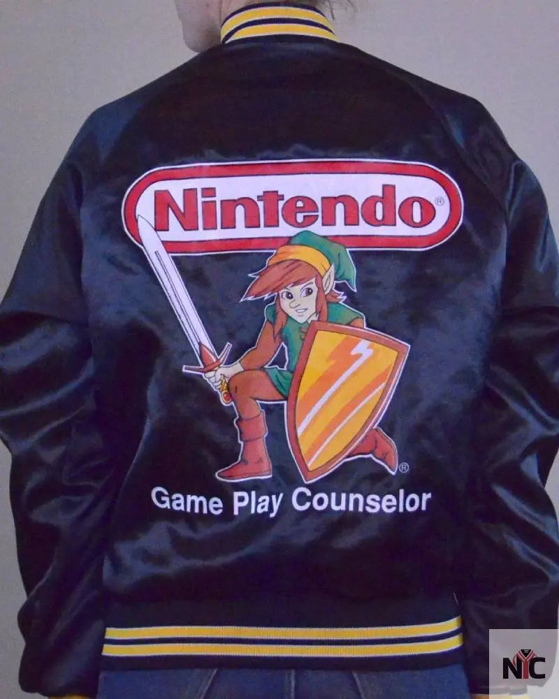 Nintendo Game Play Counselor Jacket Clanton Jacket