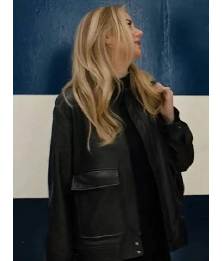 Nobody Wants This Justine Lupe Leather Jacket