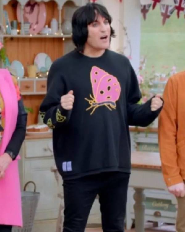 The Great British Bake Off Noel Fielding Butterfly Shirt