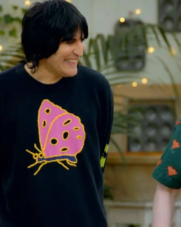 The Great British Bake Off Noel Fielding Butterfly Shirt