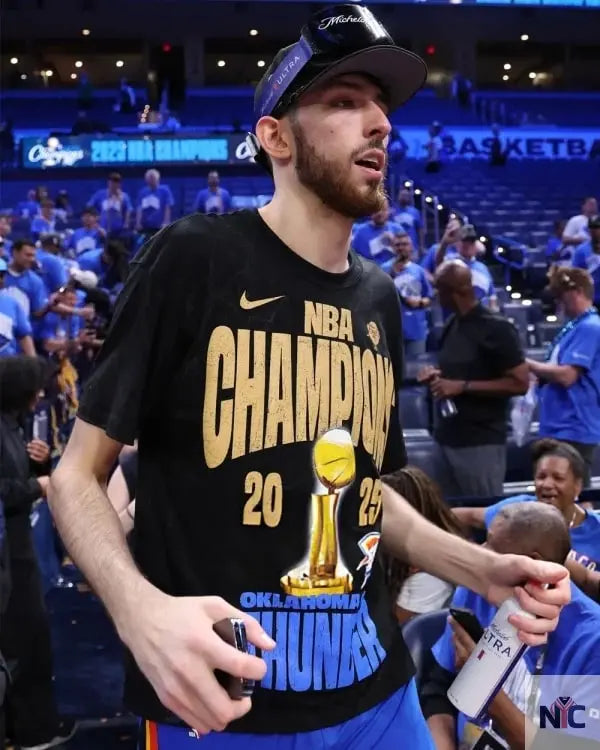 OKC Thunder Championship Shirt Clanton Jacket