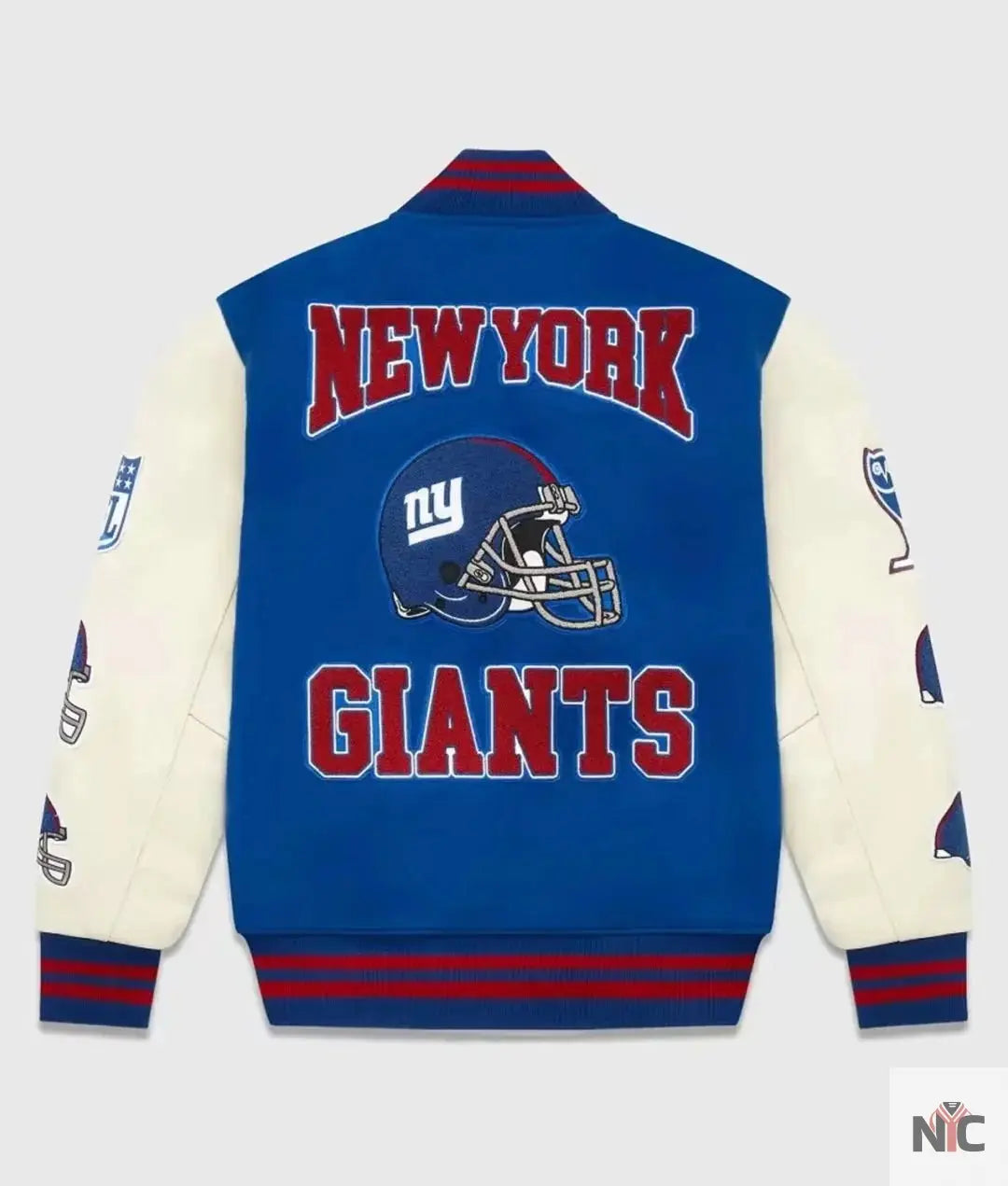 OVO New York Giants Varsity Jacket Clanton Jacket