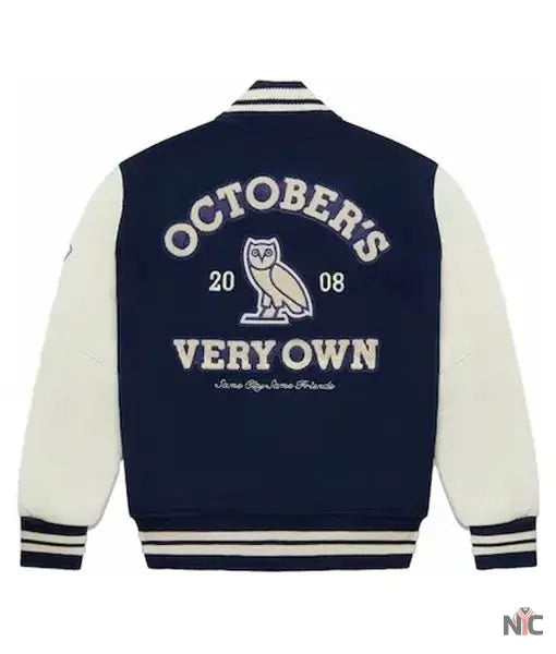OVO Same City Same Friends Varsity Jacket Clanton Jacket