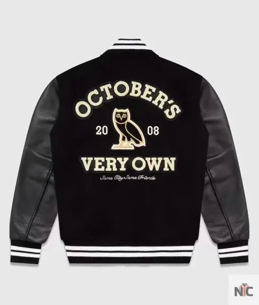 OVO Same City Same Friends Varsity Jacket Clanton Jacket
