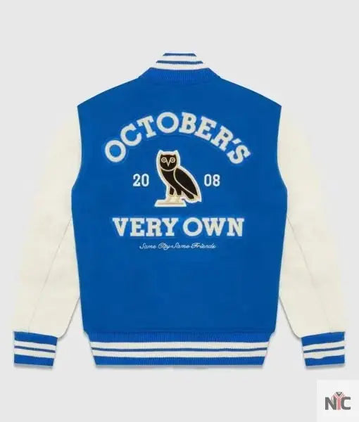 OVO Same City Same Friends Varsity Jacket Clanton Jacket