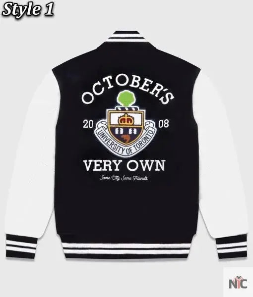 OVO University of Toronto Varsity Jacket Clanton Jacket