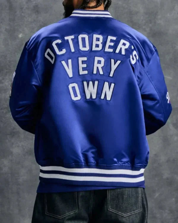OVO x New Era x MLB Dodgers Varsity Jacket Clanton Jacket