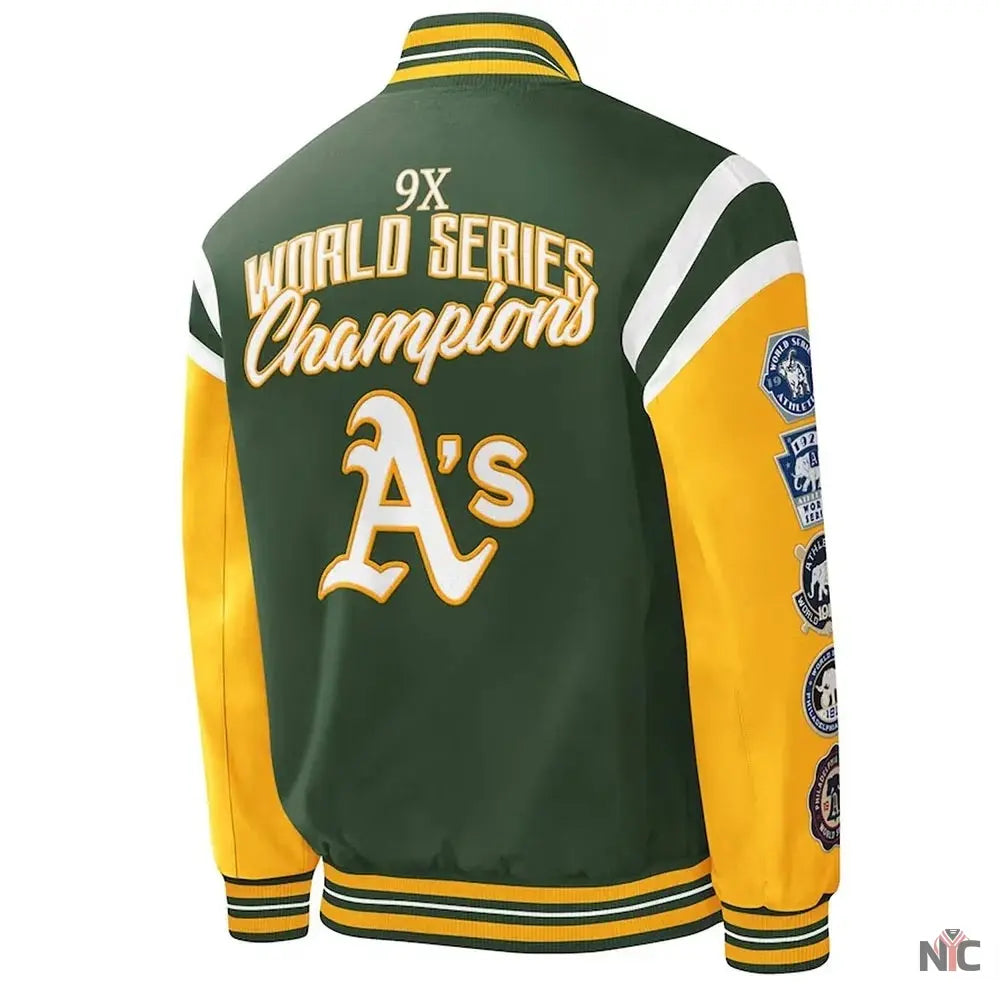 Oakland Athletics Title Holder Jacket Clanton Jacket