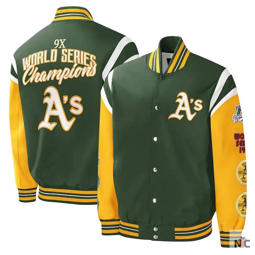 Oakland Athletics Title Holder Jacket Clanton Jacket