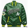 Oakland Athletics World Series Green Jacket Clanton Jacket