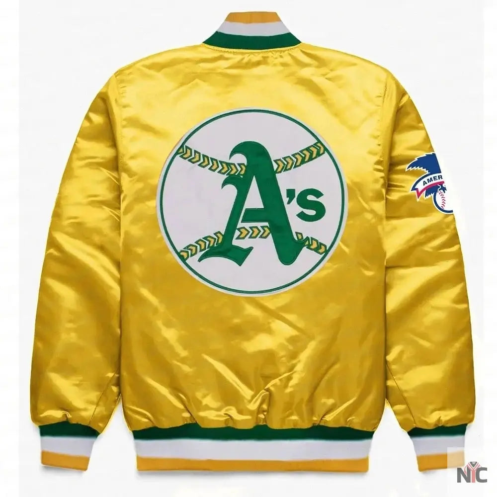 Oakland Athletics Yellow Jacket Clanton Jacket