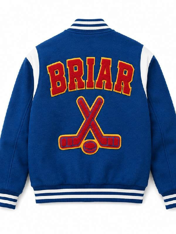 Off Campus 2026 Garrett Graham Blue Varsity Jacket WorthVee