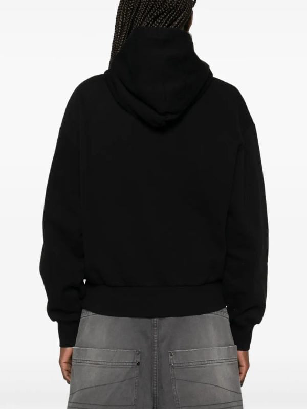 Off Campus 2026 Julia Sarah Stone Black Printed Hoodie WorthVee