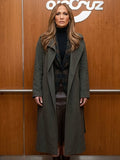 Office Romance 2026 Jennifer Lopez Black Coat WorthVee