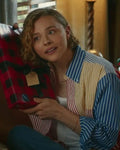 Oh. What. Fun. Chloë Grace Moretz Multicolor Striped Shirt