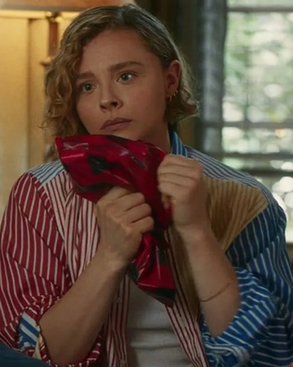 Oh. What. Fun. Chloë Grace Moretz Multicolor Striped Shirt