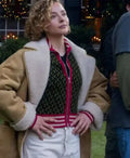 Oh What Fun Chloë Grace Moretz Shearling Leather Jacket