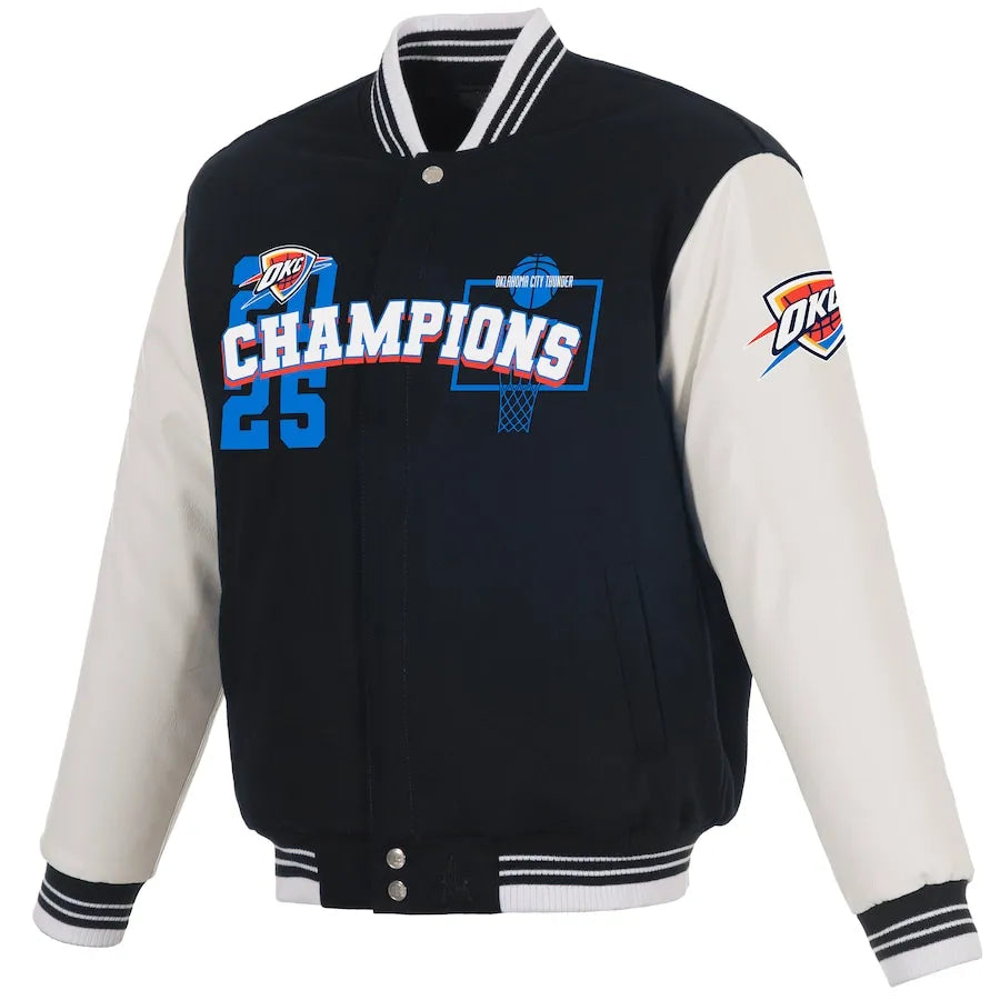 Oklahoma City Thunder 2025 NBA Finals Champions Jacket
