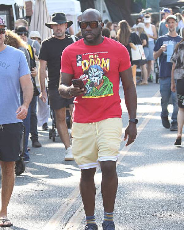 Omar J Dorsey LA Red T-Shirt Clanton Jacket
