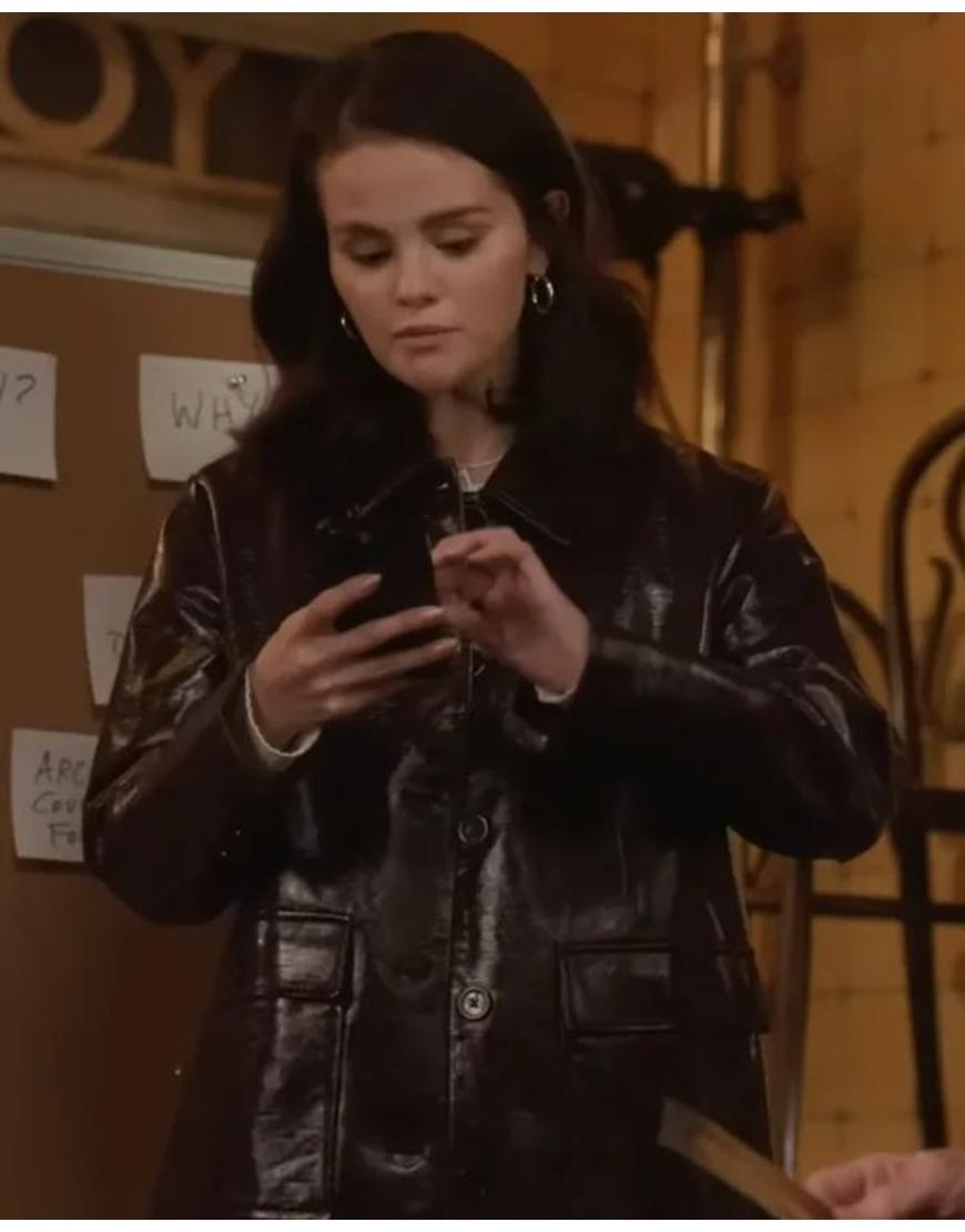Only Murders In The Building S05 Selena Gomez Mid Length Coat Clanton Jacket