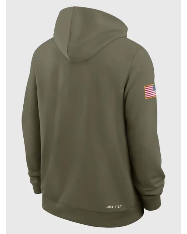 Oregon Ducks 2025 Military Appreciation Hoodie