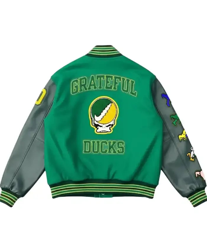 Oregon Grateful Ducks Letterman Jacket