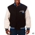 Orlando Magic Black and White Varsity Jacket Clanton Jacket