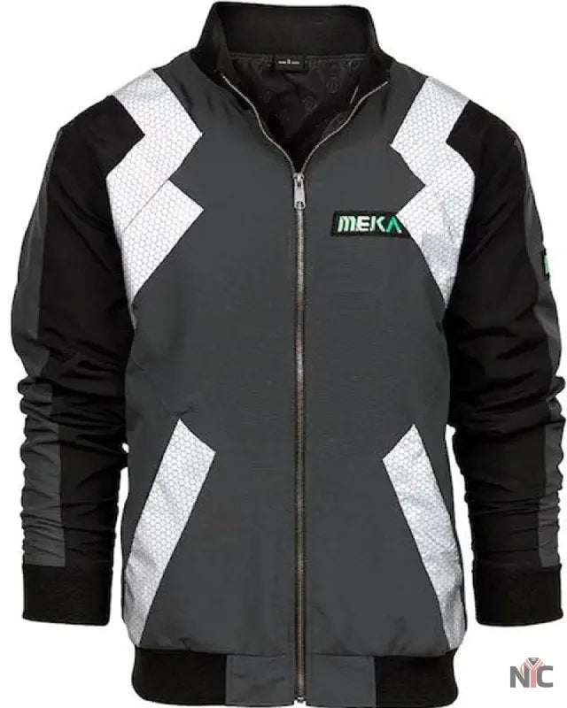 Overwatch Meka Bomber Black Jacket Clanton Jacket