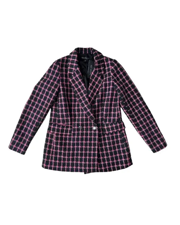 Owning Manhattan S02 Chloe Tucker Black Tweed Blazer