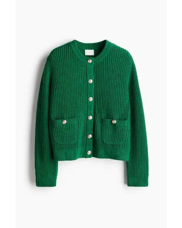 Owning Manhattan S02 Chloe Tucker Green Cardigan