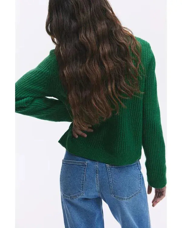 Owning Manhattan S02 Chloe Tucker Green Cardigan